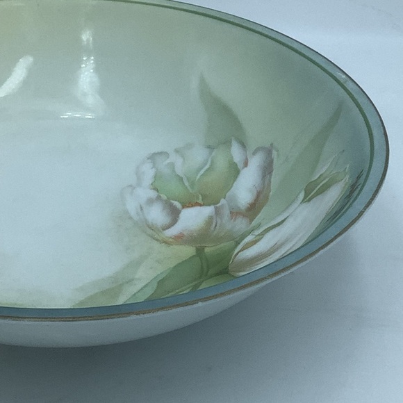 Vintage RS Germany Fine Porcelain Bowl with Tulip Design - Picture 3 of 10